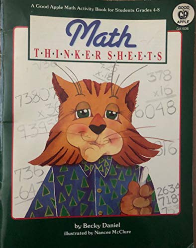 Math Thinker Sheets (Workbook)