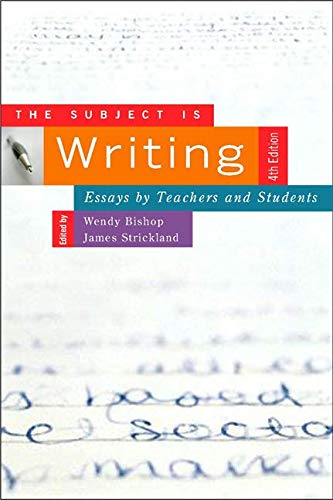 The Subject is Writing