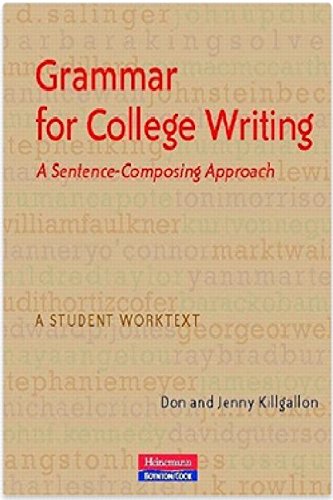 Grammar for College Writing