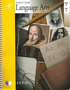 Lifepac Language Arts Grd 1 Teacher Book 1 