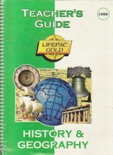 Lifepac History & Geography Grd 10 Teacher Book