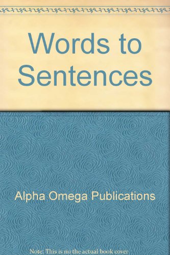Words to Sentences