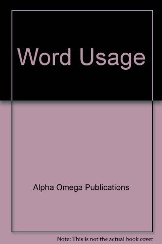Word Usage