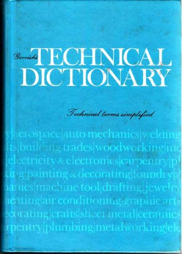 Gerrish's Technical Dictionary