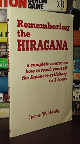 Remembering the Hiragana