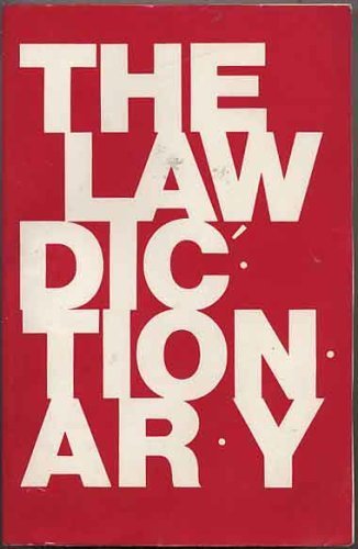 The Law Dictionary
