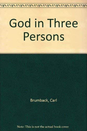 God in Three Persons