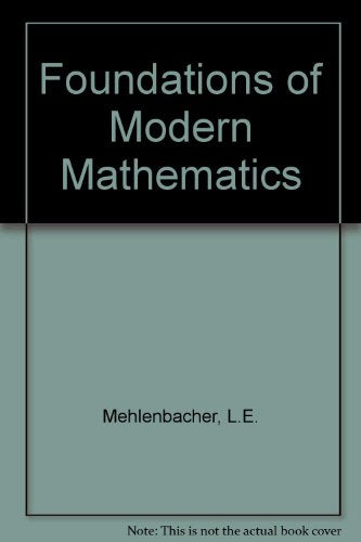 Foundations of Modern Mathematics