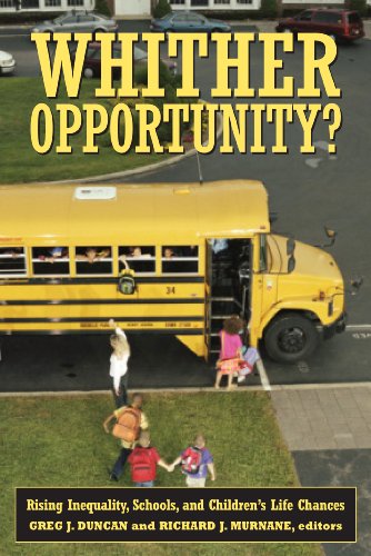Whither Opportunity?