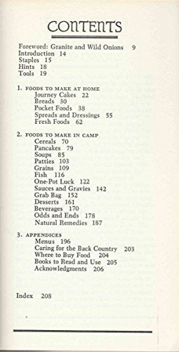 Simple Foods for the Pack