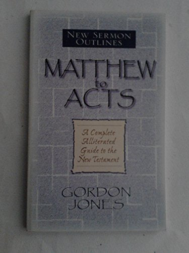 Matthew to Acts