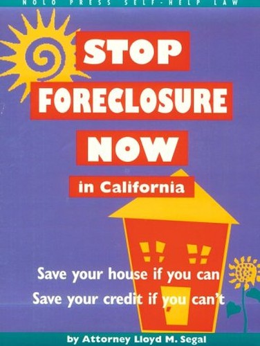 Stop Foreclosure Now in California