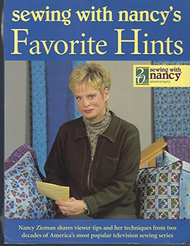 Sewing with Nancy's Favourite Hints