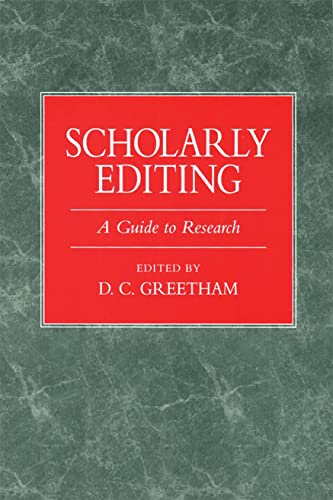 Scholarly Editing