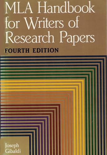 MLA Handbook for Writers of Research Papers