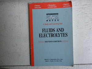 Fluids and Electrolytes