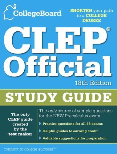 CLEP Official Study Guide