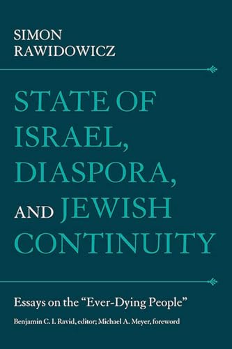 State of Israel, Diaspora, and Jewish Continuity