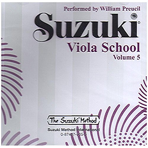 Suzuki Viola School, Vol 5 (CD): Performed by William Preucil