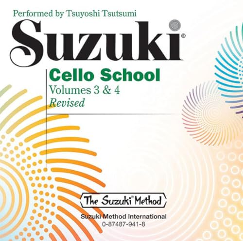 Suzuki Cello School 3 & 4 CD