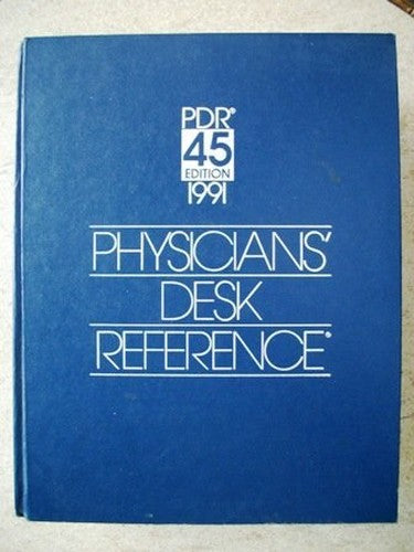Physicians Desk Reference-1991