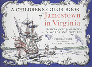 Childrens Color Book of Jamestown in Virginia