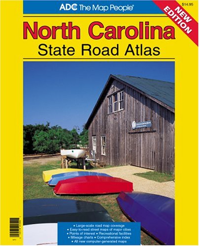 ADC North Carolina State Road Atlas