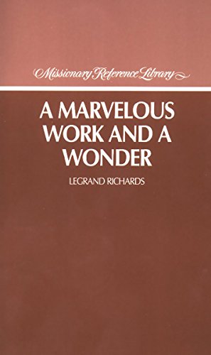 Marvelous Work and a Wonder