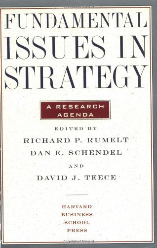 Fundamental Issues in Strategy