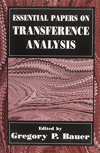 Essential Papers on Transference Analysis