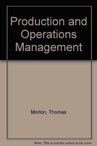 Production and Operations Management