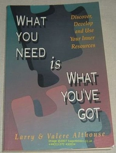 What You Need is What You've Got