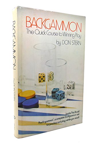 Backgammon: the quick course to winning play