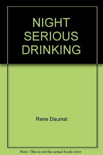 Night Serious Drinking