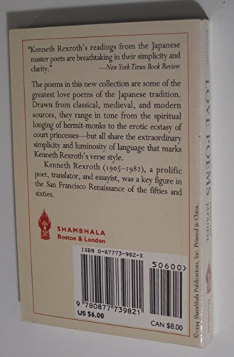 Love Poems from the Japanese