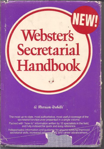 Webster's Secretarial Handbook