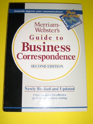 Merriam-Webster's Guide to Business Correspondence