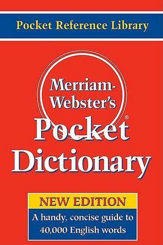 Merriam Webster's Pocket Dictionary