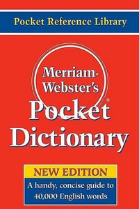 Merriam Webster's Pocket Dictionary 