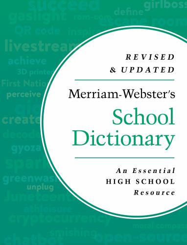 Merriam-Websters School Dictionary