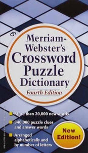 Merriam Webster's Crossword Puzzle Dictionary 