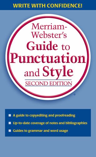Guide to Punctuation and Style