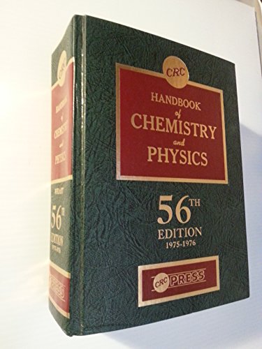 Handbook of Chemistry and Physics