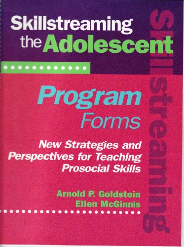Skillstreaming the Adolescent