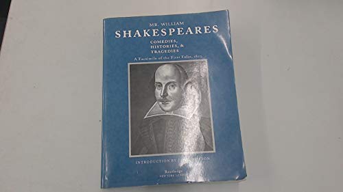 Mr. William Shakespeares Comedies, Histories, and Tragedies