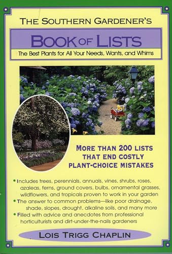 The Southern Gardener's Book of Lists