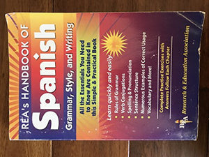 Spanish Handbook Grammar, Stle, Writ Pb