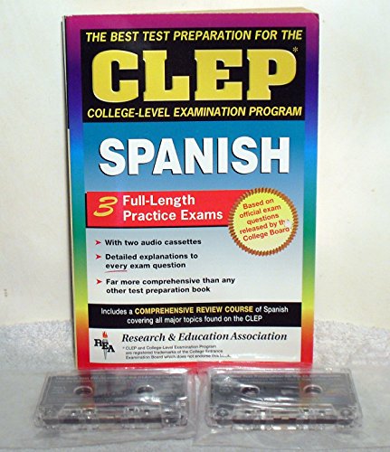 CLEP Spanish W/ Audio CDs