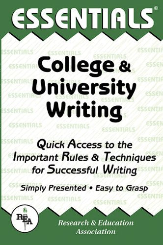 College and University Writing Essentials