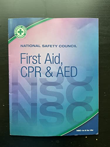 First Aid, CPR & AED - 2016 Edition - National Safety Council